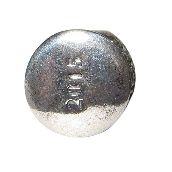 Pandora  Ltd Ed 2015 Christmas Ornament CZ/ Sterling Silver .925 Charm 794200CZ - Picture 5 of 8